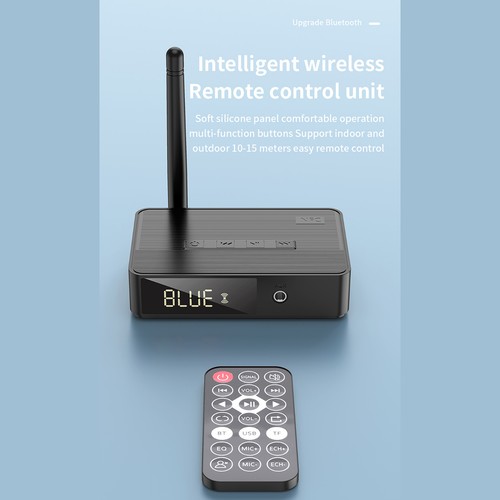 NFC Wireless Bluetooth 5.3 Audio Receiver HiFi Music Adapter AUX - Afbeelding 9 van 14