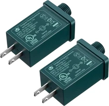 Feekoon 2 Pack Replacement Yard Inflatable Adapter, As the picture shown 