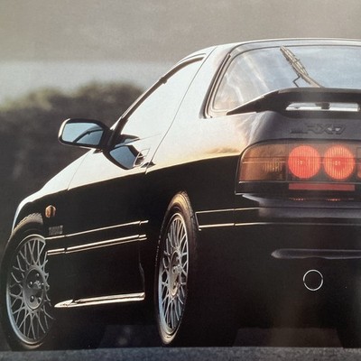 1989 Mazda RX-7 RX7 Turbo Prospekt Brochure Rotary Wankel FC3S Cabriolet