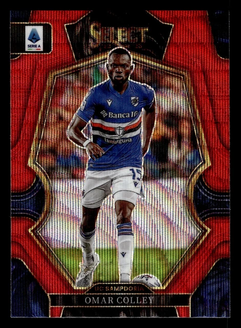 Omar Colley Red Panini Select Serie A - Red 186 NM