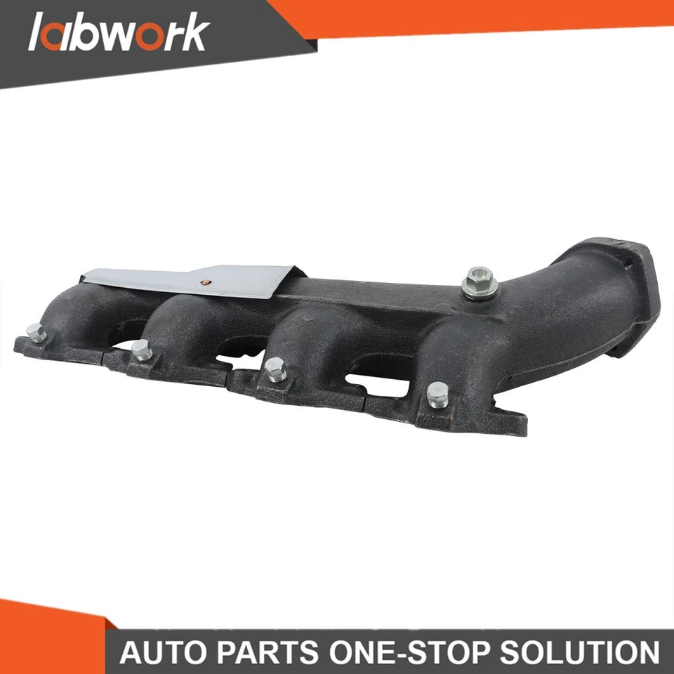 Colector de escape Labwork 2x con junta LH&RH 88-95 para Chevrolet C1500 GMC K3500 Foto 3 de 4