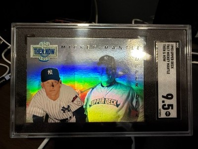 1993 Upper Deck Then & Now Mickey Mantle #TN17 SGC 9.5