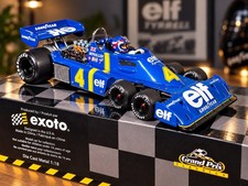 Exoto Tyrrell P34 Ford Die Cast Metal 1:18 Scale Model Car