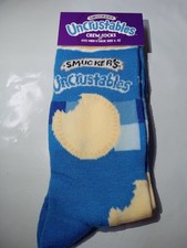 UNCRUSTABLES SMUCKERS CREW SOCKS Sz. Mens 6-12 Novelty