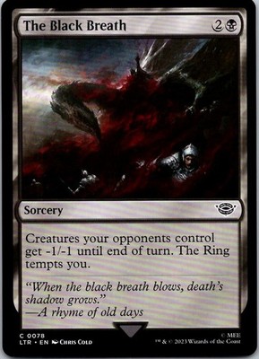 The Black Breath C Universes Beyond: The Lord of the Rings: Tales of Middle-eart