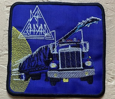 Def Leppard embroidered patch 80s NWOBHM