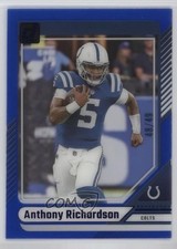 2024 Panini Clearly Donruss Blue 48/49 Anthony Richardson #24 8mm