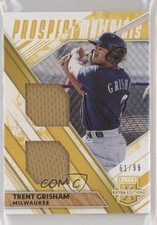 2019 Elite Extra Edition Dual Prospect Materials Gold 61/99 Trent Grisham 0q1p