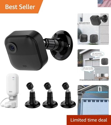 3 Pack of 360° Adjustable Blink Camera Mounts - Streamlined Sync Module Holder