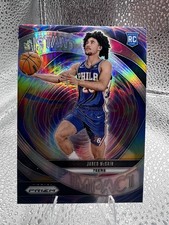 2024-25 Panini Prizm - Instant Impact Jared McCain #10 Silver Prizm (RC)