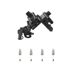 Aceon Bright 7805-2124-1 OE Replacement Ignition Coil and Spark Plug Kit 2000-20