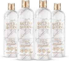 Image of Baylis & Harding Elements White Tea & Neroli Luxury Body Wash, 500 Ml Pack of 4