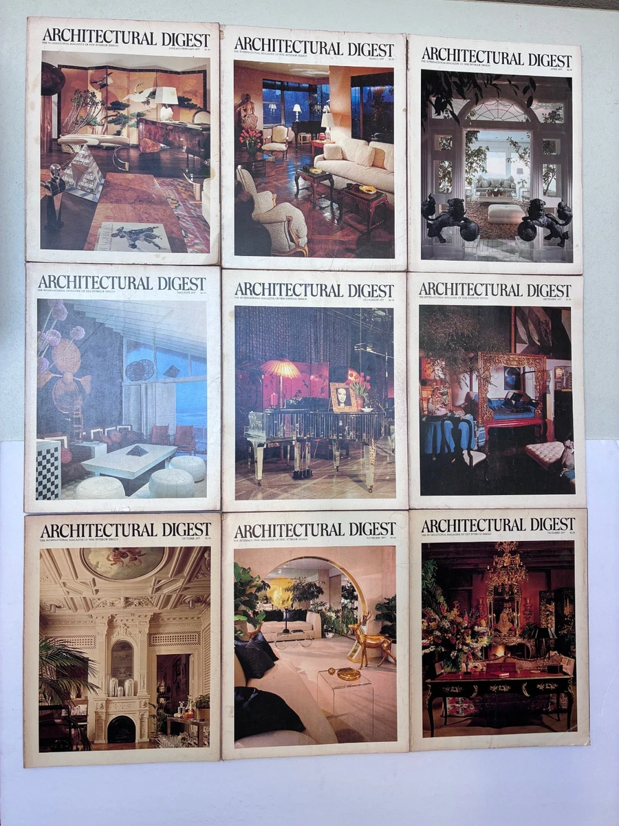 25+ Architecture Architectural Digest Magazines for sale | Updated