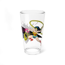 Wonder Woman Mixing Glass, 16oz, Comic, Super Friends