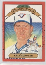 1990 Donruss Diamond Kings Kelly Gruber #12 4s6
