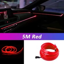 5m Car Interior Led Strip Light Neon El Wiring Decorative Lamp For Auto Diy Flex 5m Car Interior Led Strip Light Neon El Wiring Decorative Lamp For Auto Diy Flex