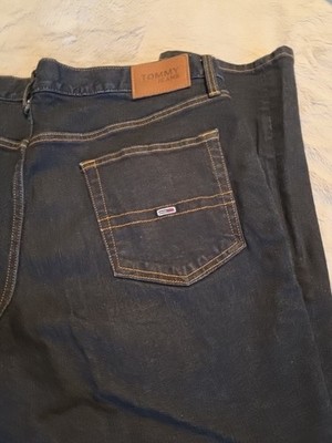 Tommy Hilfiger Ryan  Straight Jeans Mens 36x32 Blue Denim
