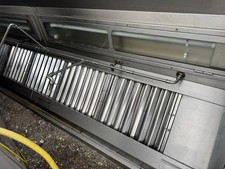 Late Air In Commercial Catering Extraction Canopy In Very Good Condition