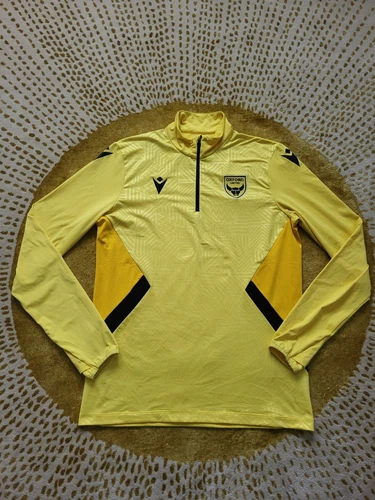 Oxford United Macron 1/4 Zip Training Shirt - Adult Large