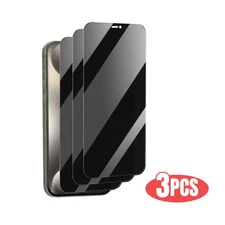 3pack Privacy Screen Protector for iPhone 15 Pro Max, 16, 14, 12, 13, 11, XS, X