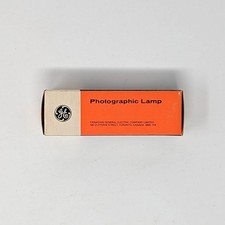 Vintage General Electric CAC 120V 50 Watts Photographic Lamp Bulb Sealed