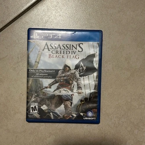 Ubisoft Assassin's Creed IV: Black Flag PS4 Multiplayer Manual Included