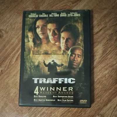 Steven Soderbergh Traffic Widescreen DVD R Douglas Zeta-Jones Del Toro Tall