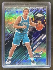 2025-26 Topps Chrome Kon Knueppel Go Time RC Aqua Refractor #/199 Hornets