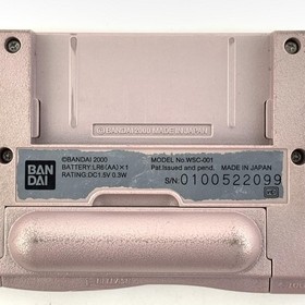 BANDAI Wonderswan Color Pearl Pink Console WSC-001 From Japan As Is 7063 UT