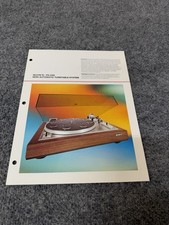Original Sony PS-2350 Stereo Turntable Dealer Sales Brochure - Beautiful