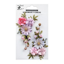 Little Birdie Fairy Rosa Paper Flowers 2/Pkg-...