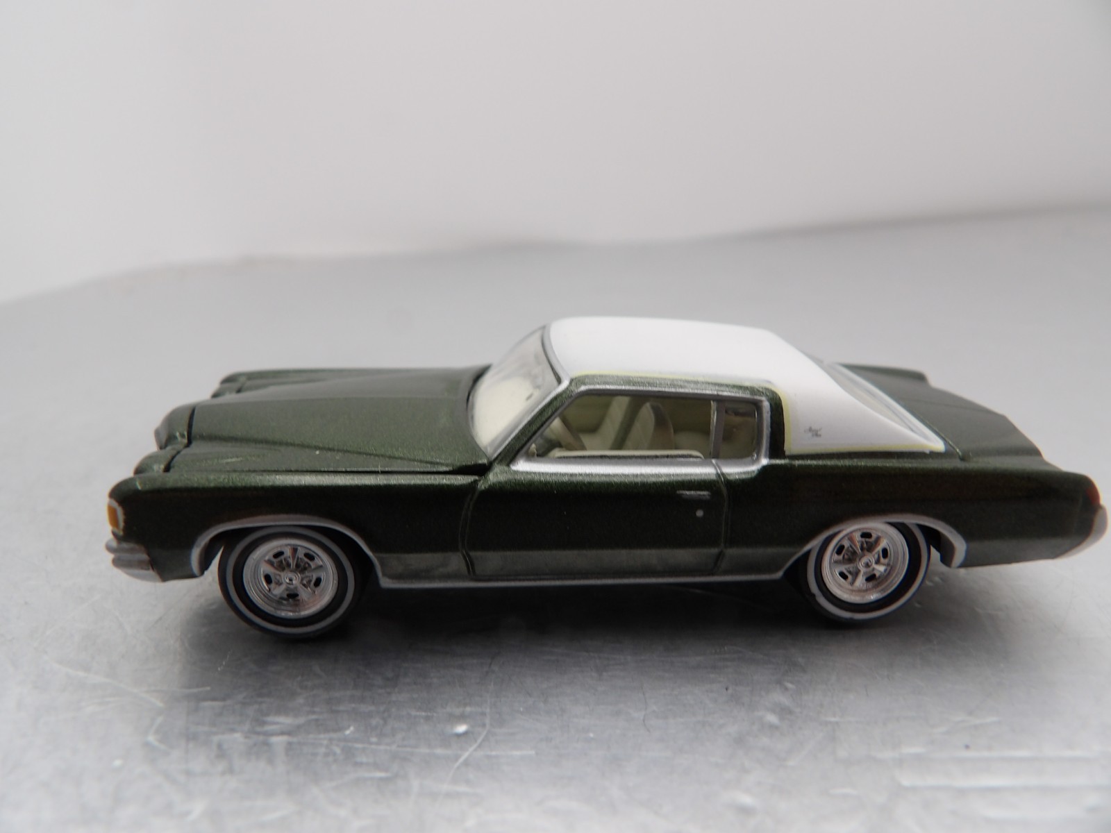 1972 Pontiac Grand Prix Johnny Lightning Gold 1:64 Scale Diecast