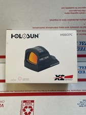 HOLOSUN HS507C-X2 2 MOA Red Circle Dot Sight