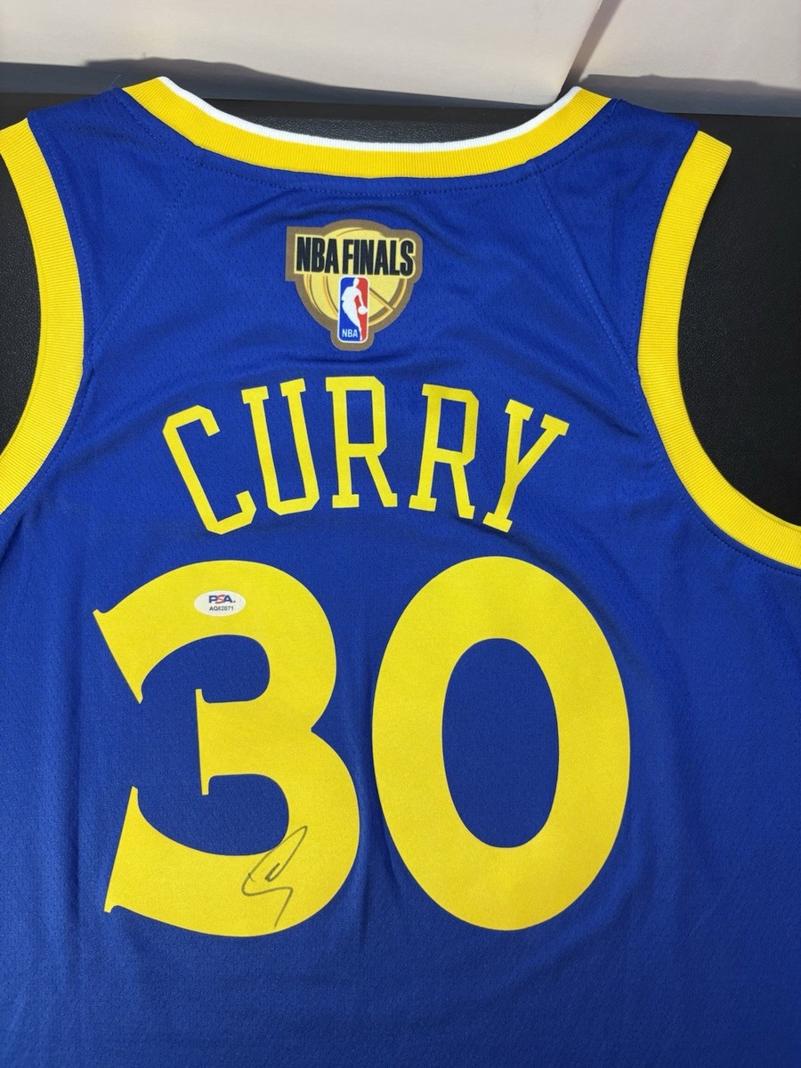 Stephen Curry Golden State Warriors Autographed Signed Finals