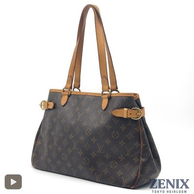 USA-Made Louis Vuitton Batignolles Horizontal Monogram Canvas Leather Handbag LV