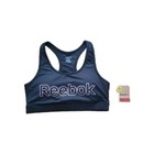 Nuevo con etiquetas Sujetador Deportivo Reebok Logo Entrenamiento Negro Entrenamiento Talla L Soporte Medio