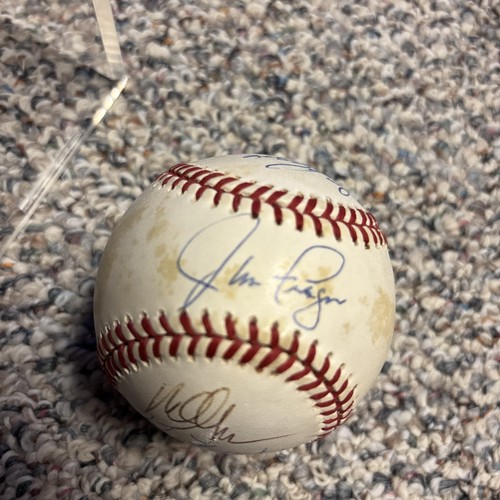 Jim Fregosi / Larry Bowa ++++Autographed NL Baseball & Case - Picture 4 of 12
