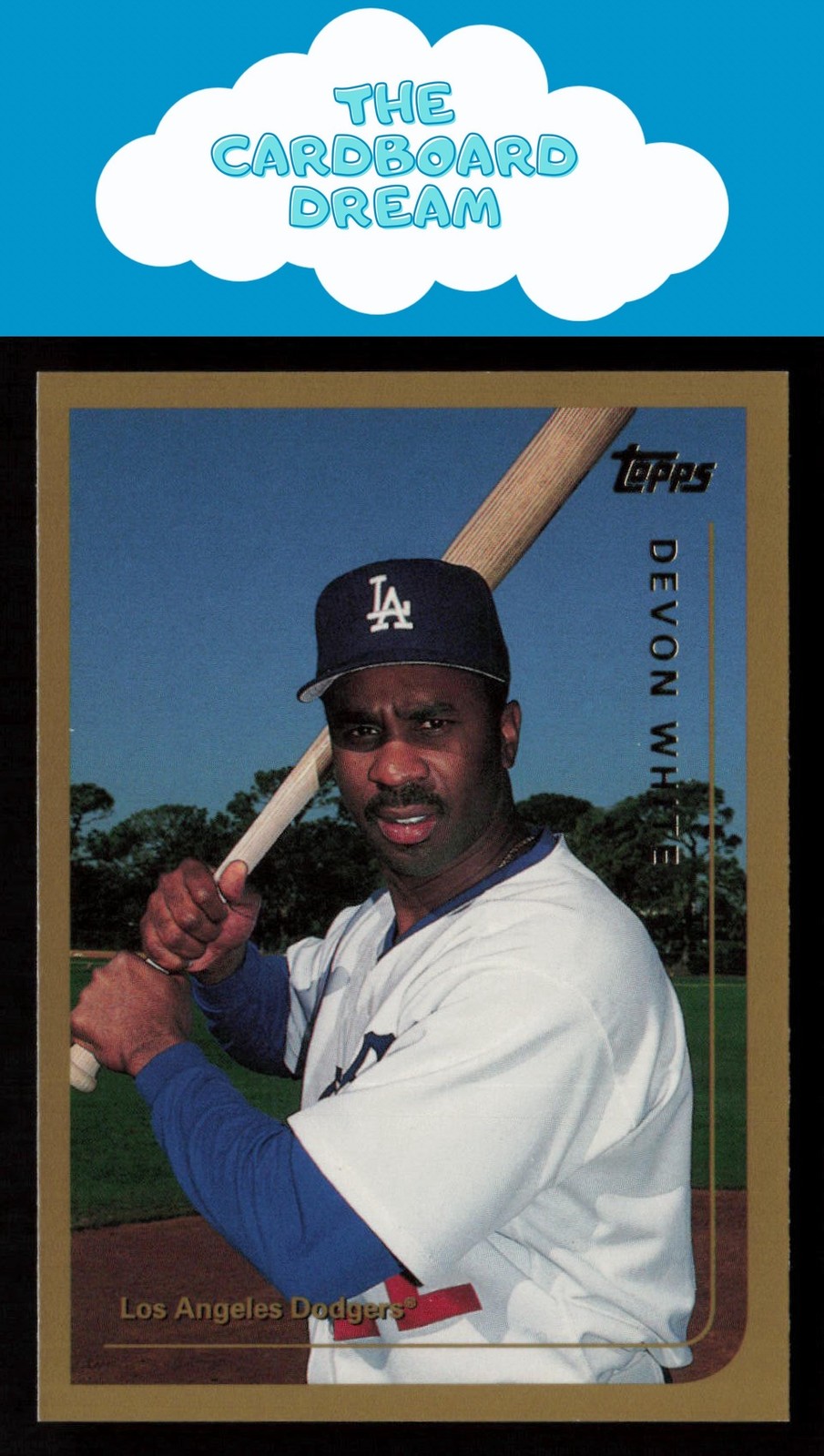 Devon White 1999 Topps #276 Los Angeles Dodgers Baseball Card