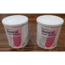 DuoCal Nutricia Super Soluble Nutritional Supplement Lot of 2 EXPR 11/2027