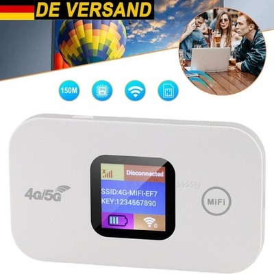 4G LTE Tragbare Mobiler Wireless WLAN Router Hotspot WiFi Modem SIM Karte Neu
