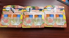 3x Febreze Plug Scented Oil Refills 2-Pack Juicy Summer Peaches