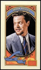 2014 Panini Golden Age Mini Hindu Brown Back #49 Orson Welles - BB