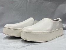 Vince Warren E5967L2100 Sneakers Women's 6M Plaster Leather Casual Shoes EBS2292