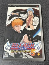 Bleach Heat the Soul 5 Sony PSP Action Game PlayStation Portable w/Case Japan image
