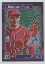 2021 Panini Donruss Optic Diamond Kings Green Dragon Prizm 88/88 Joey Votto zi1