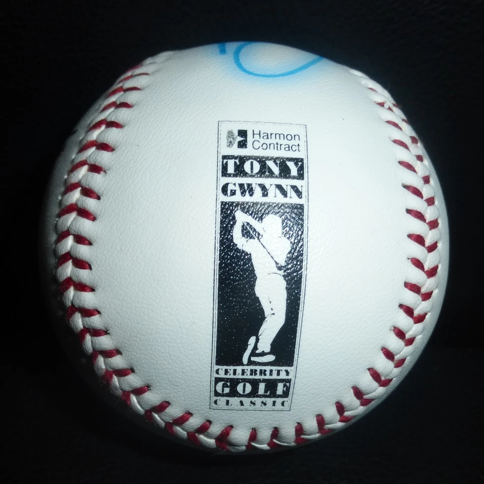 Tony Gwynn Signed RARE 1991 Celebrity Golf Tournament Baseball PSA/DNA COA Padre - Image 4 of 4
