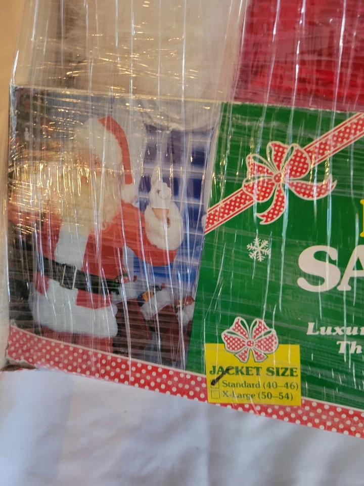 Traje de Papá Noel Rubie’s Premier de colección completo con paquete usado  Foto 3 de 4