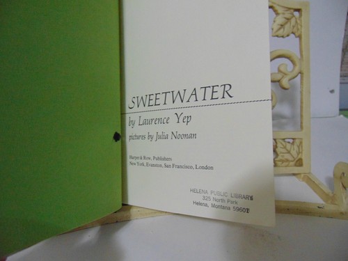 Sweetwater Hardcover – 1973 by Laurence Yep Book Library Discard 1st Edition - Picture 3 of 6