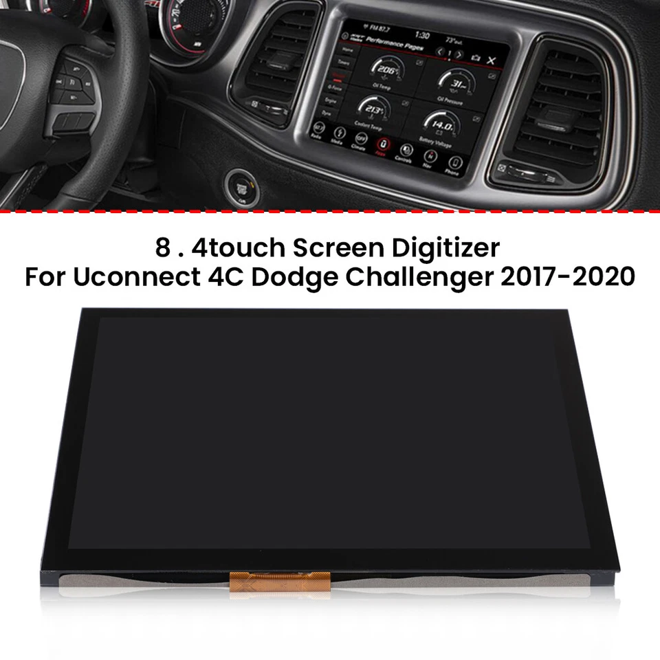 OEM LA084X01 8.4" LCD Display Touchscreen Ersatz Für Dodge Challenger Durango DE - Bild 4 von 4