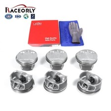 RACEORLY Pistons Rings Set STD For VW Porsche Audi S4 B9 S5 A6 A7 Q7 3.0 EA839